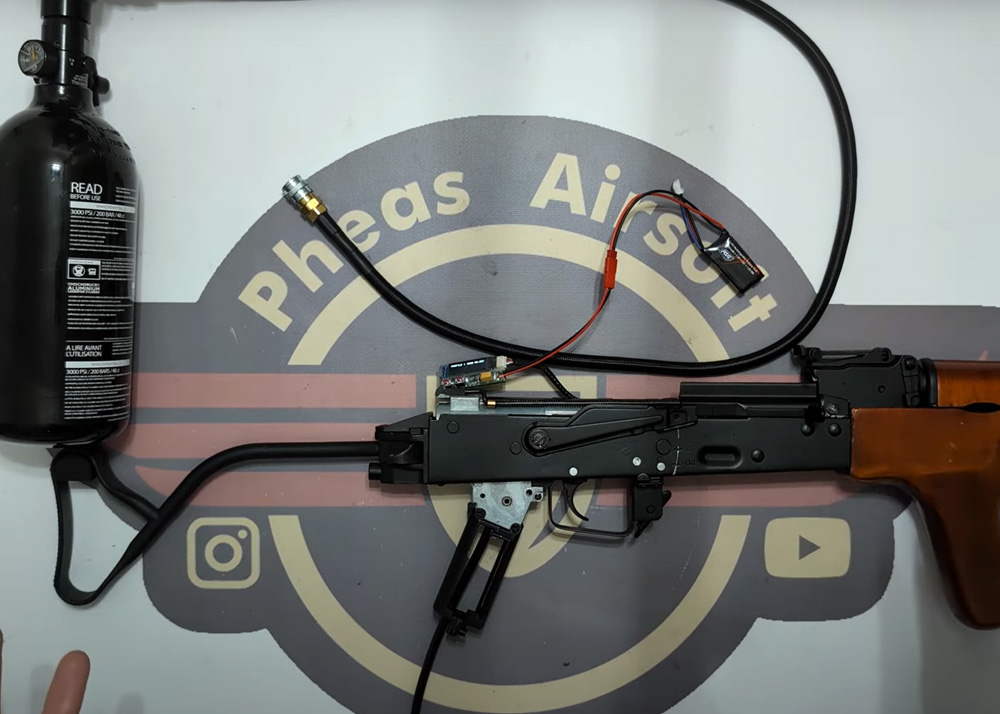 Pheas Airsoft Reviews The Scalar Airsoft Seraph HPA Engine