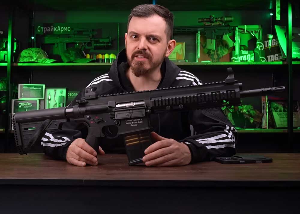 Red Army Airsoft East Crane HK417A2 AEG Review
