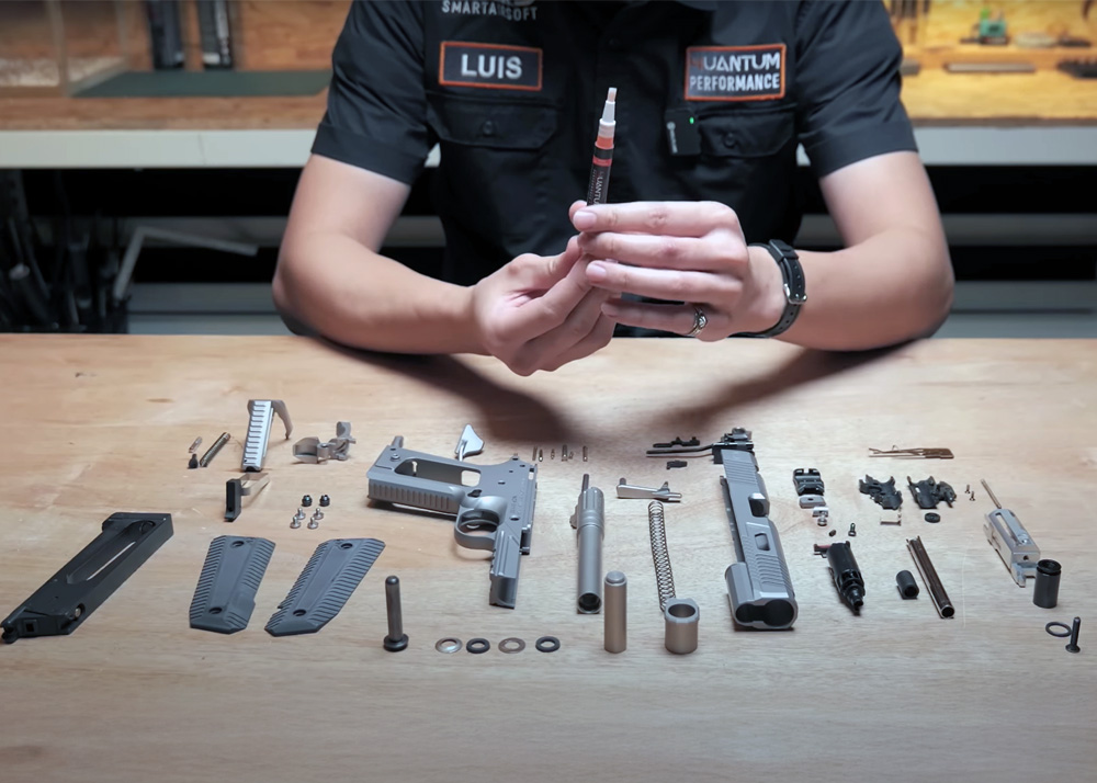 4UAD Smart Airsoft ASMR: Nighthawk Custom 1911 GBB Assembly Guide