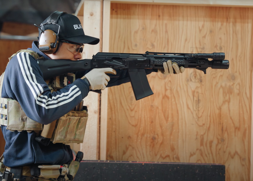 BLKFOX Genki's Custom Tokyo Marui SAIGA-12K | Popular Airsoft