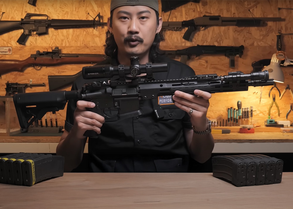 Luis's Workhorse Rifle Setup MWS M4 GBB