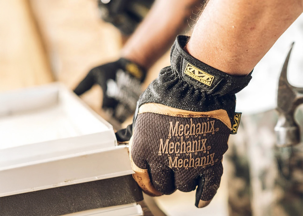 Military 1st Mechanix Wear FastFit Leather Gloves