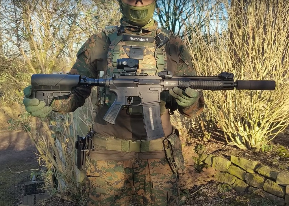 Laylax Twin Spikes For Marui KSG Shotgun | Popular Airsoft