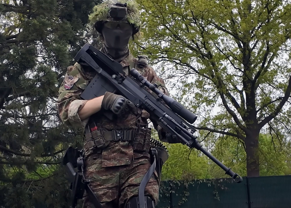 Silo Entertainment Airsoft Lynx 50 BMG In Action
