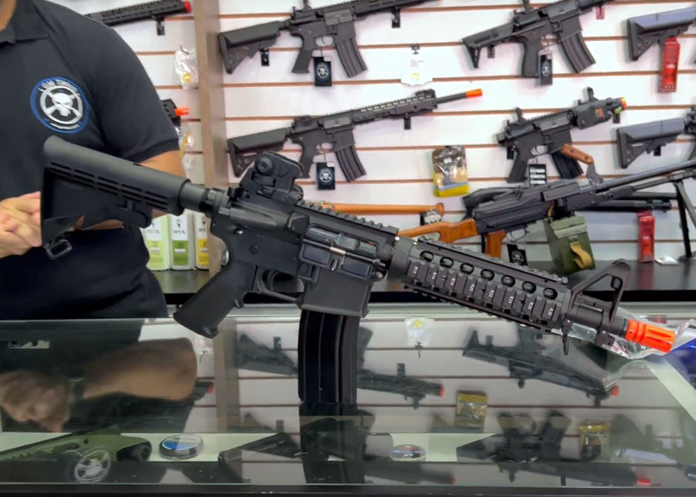 A&K AXR AK1688-1 DMR At Gunfire | Popular Airsoft: Welcome