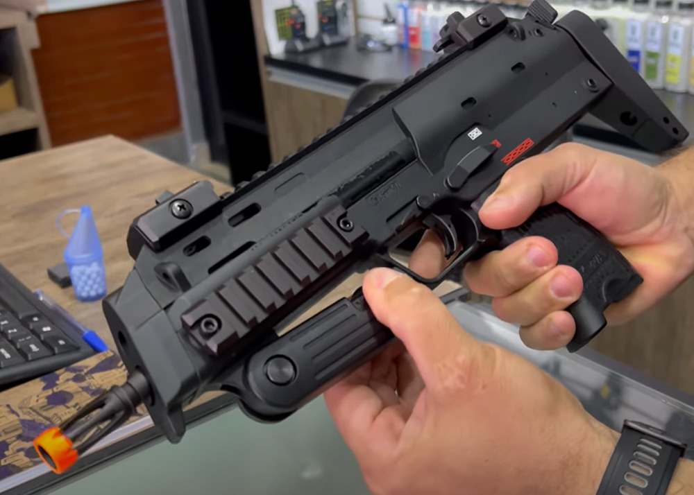 Gun Heaven M93R Tactical Folding Stock | Popular Airsoft