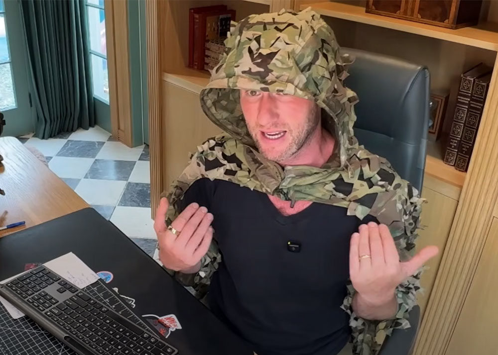 6mm Badger On The Crye Precision Compact Assault Ghillie