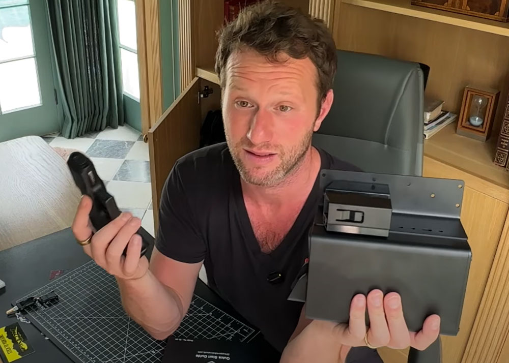 6mm Badger ONNAIS Gun Lock Tested with Airsoft Guns