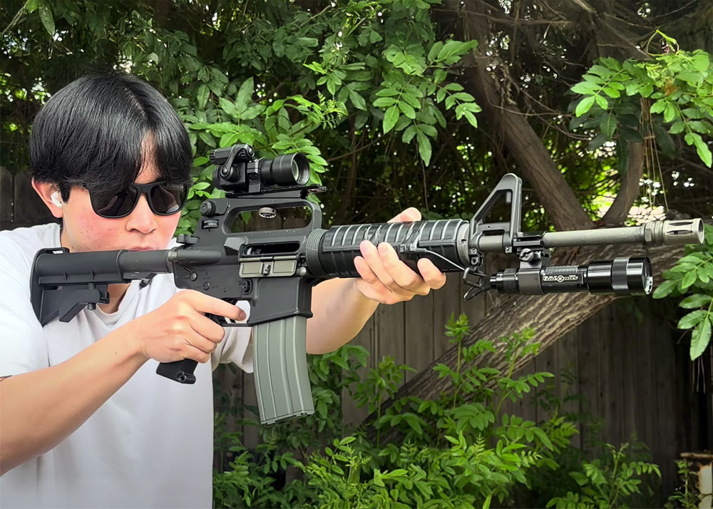 Airsoft Chay VFC Colt M16A2 Carbine/M727 GBB