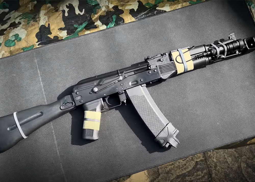 Arron Smith SAG Mk2.1 Chassis For Tokyo Marui AKM GBB