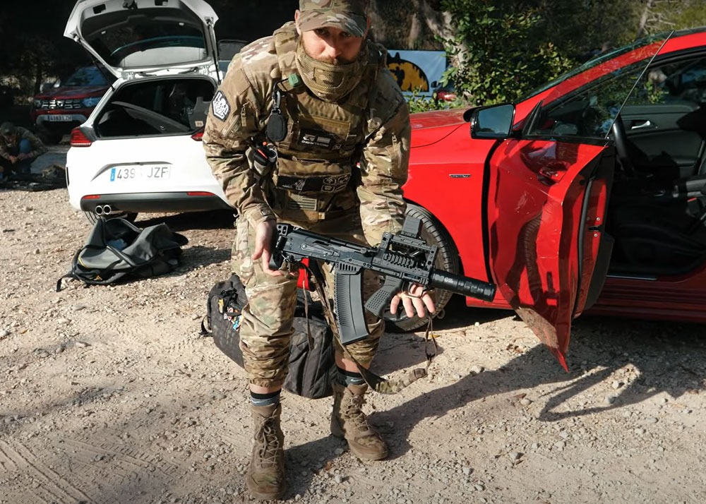 GuidoFTO ITP Groza Bullpup Shotgun Kit For Tokyo Marui SAIGA GBBS