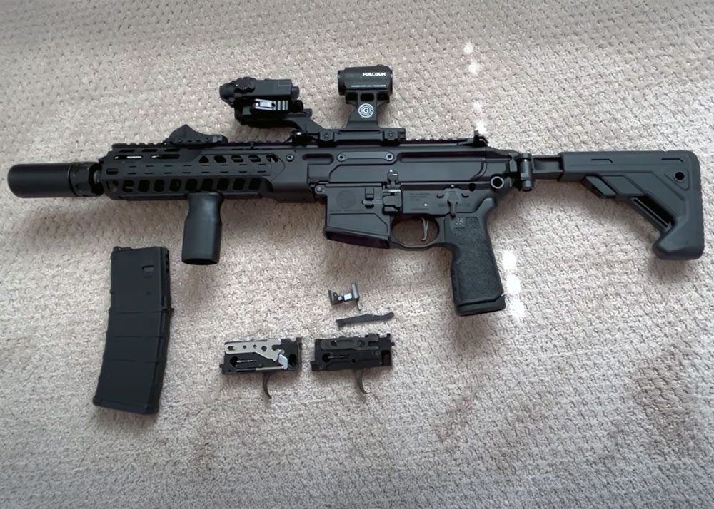 Gun Heaven M93R Tactical Folding Stock | Popular Airsoft