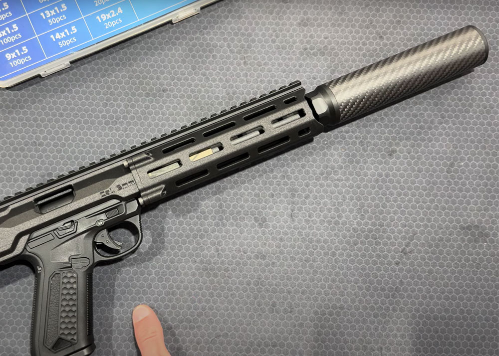 MARTINA Smokey Wolf Silencer Review | Popular Airsoft