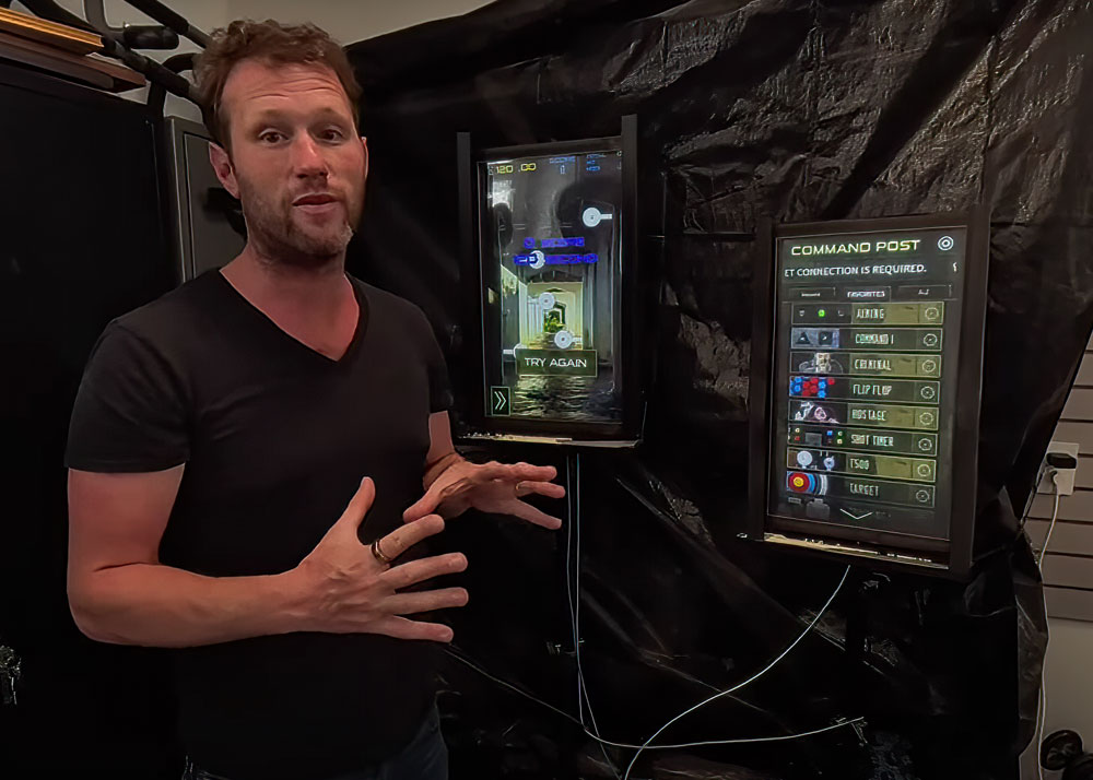 6mm Badger's Airsoft Training Setup With $789 Smart Targets