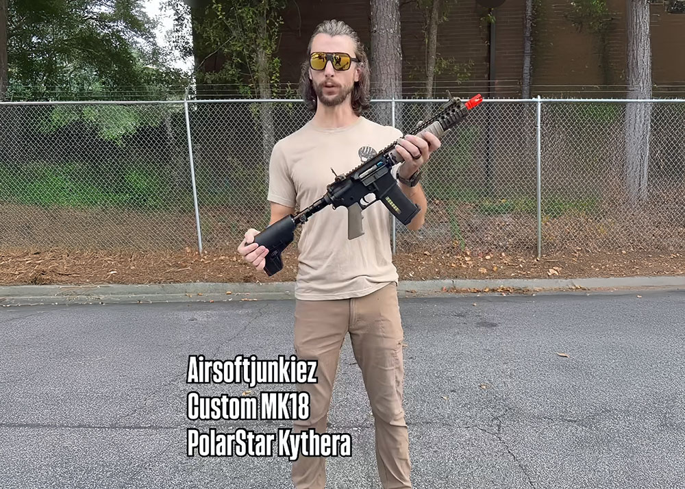 Airsoftjunkiez Custom MK18 with PolarStar Kythera