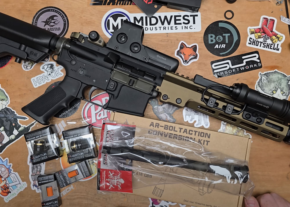 Jaeger Precision Installing The 4UANTUM Magnus Pro VFC/GHK GBBR AR Hop-Up Chamber