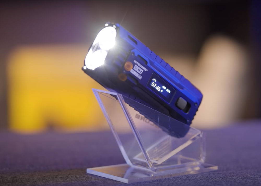 Nightwalker Gear: Nitecore EDC37 8,000 Lumens EDC Flashlight Overview