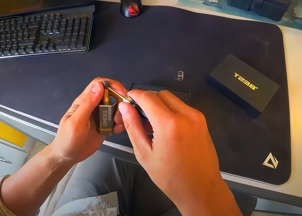 Airsoft WKaz T238 Brushless Motor 33k In A CYMA/EMG Noveske AEG