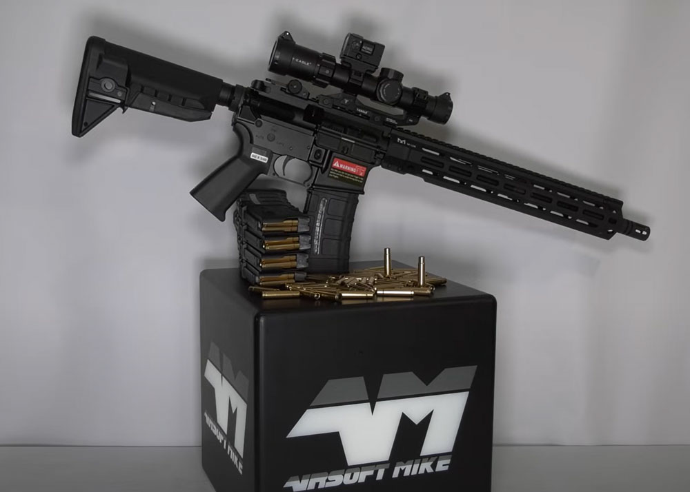Airsoft Mike Unboxing The Rare Arms AR15 Co2 Blowback 14.5"