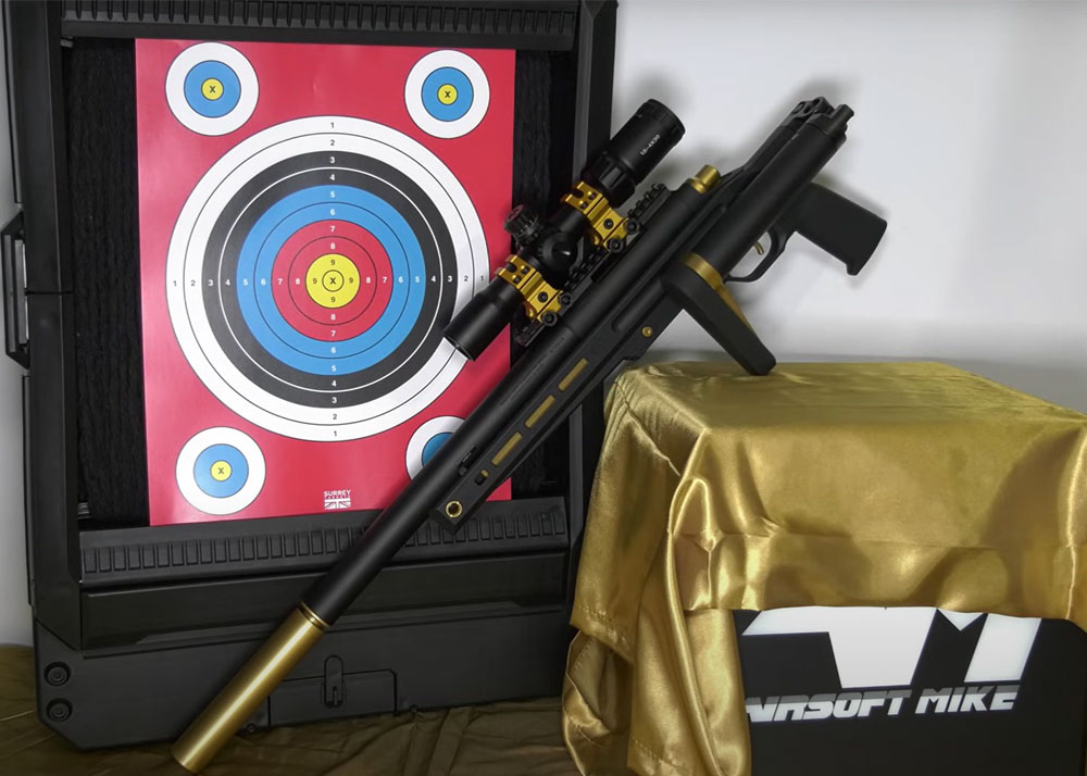 Airsoft Mike Unboxes The Tokyo Marui VSR-ONE Gold Edition