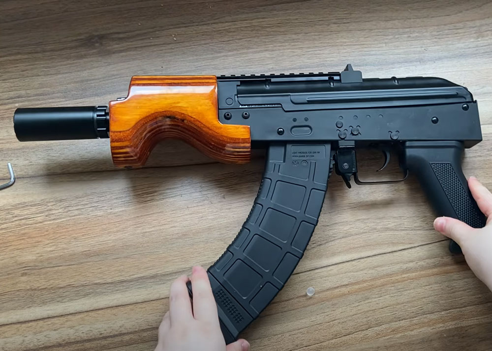 AK Gel Blaster DS Romania Micro Draco Gel Blaster Unboxing