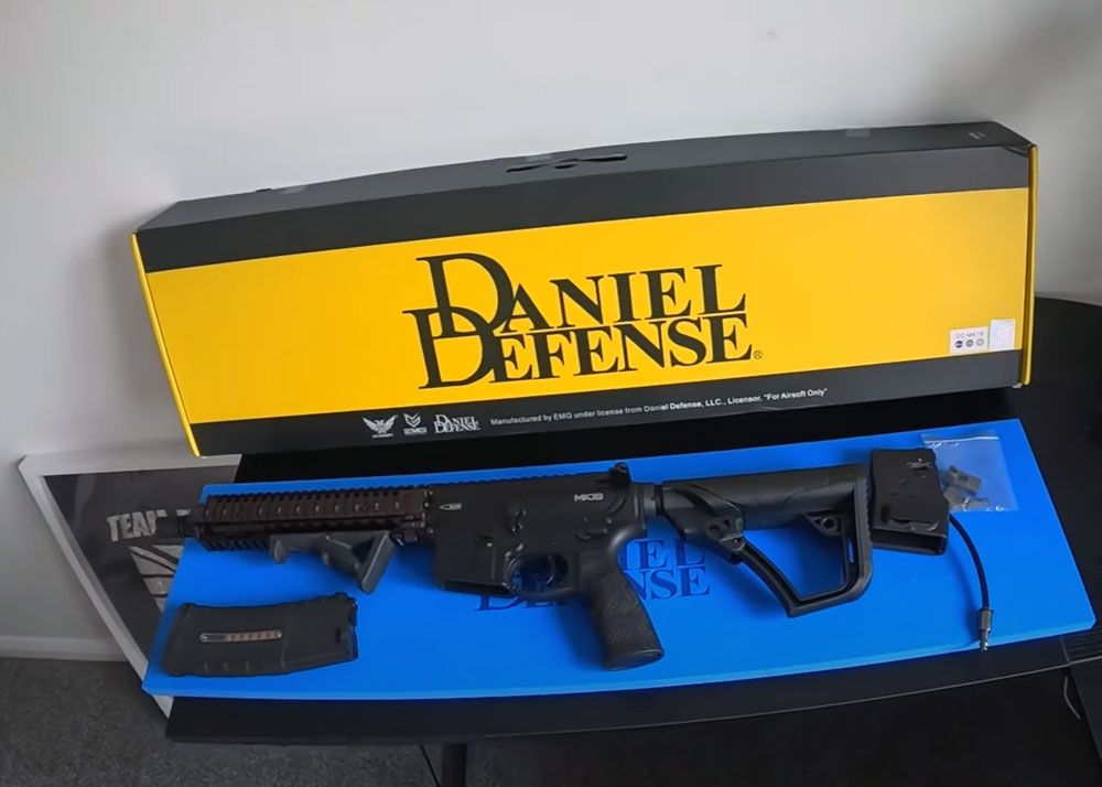 Default Camo Airsoft Double Eagle MK18 MWS Hop Upgrade Issue