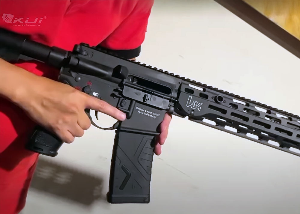 Arron Smith SAG Mk2.1 Chassis For Tokyo Marui AKM GBB