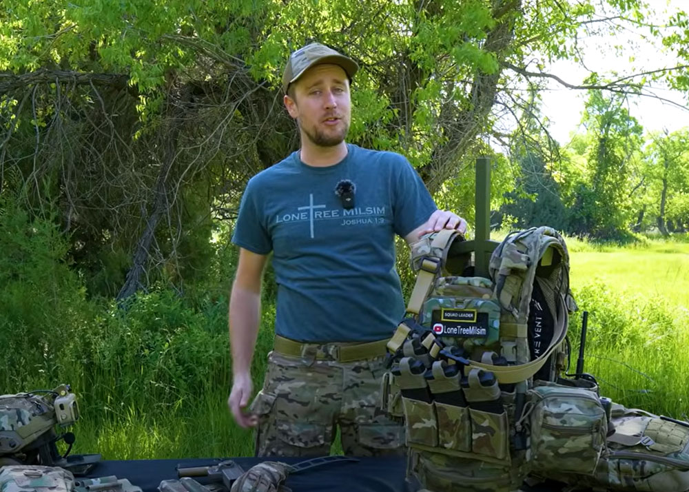 Lone Tree Plate Carrier Setup for Airsoft