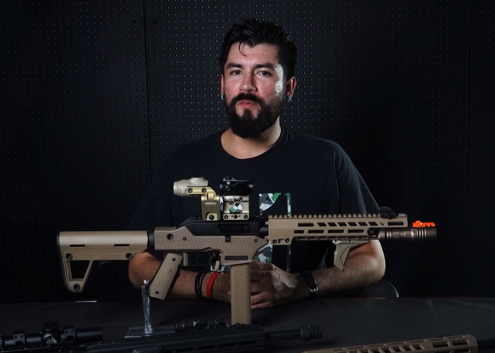 Lancer Tactical On Vorsk VMP-2 GBB Rifle