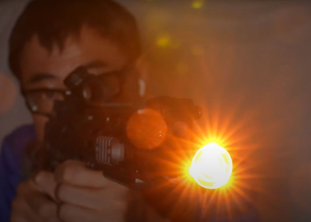 Mach Sakai C.A.T. Nyaveske Muzzle Flash & Tracer With Lynx C-1 Dot Sight