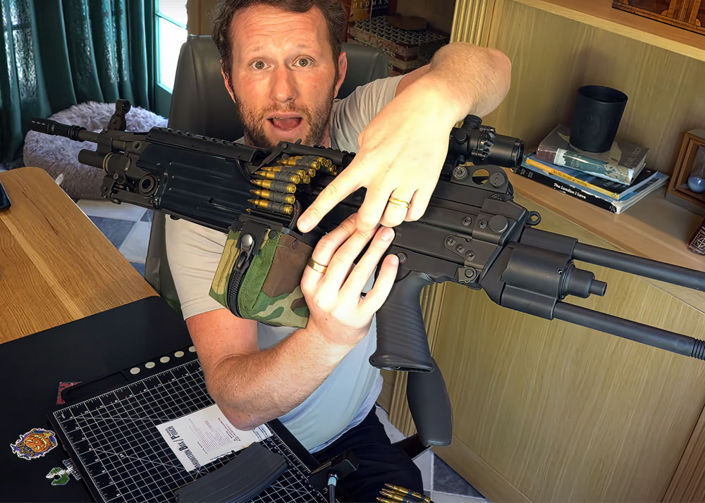 6mm Badger VFC M249 Compact BoxMag Review