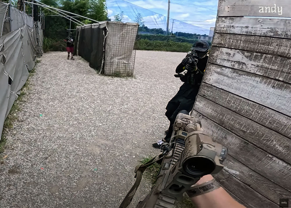 Andy Airsoft Running Solo With GBLS DAS BCM 11.5 & GHK URG-I 10.3 GBB