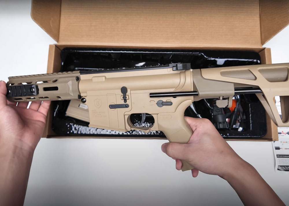 CCGelBlaster Tiangong TG DDM4 PDW Gel Blaster Unboxing