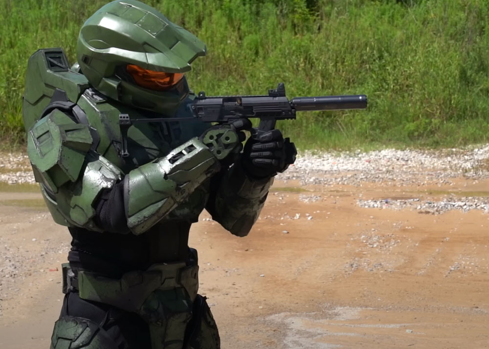Impact Props: Shooting A Real HALO SMG