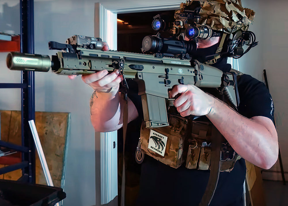 J-DAM Airsoft Airsoft Gameplay With The Storm S1 Thermal Optic By RIX