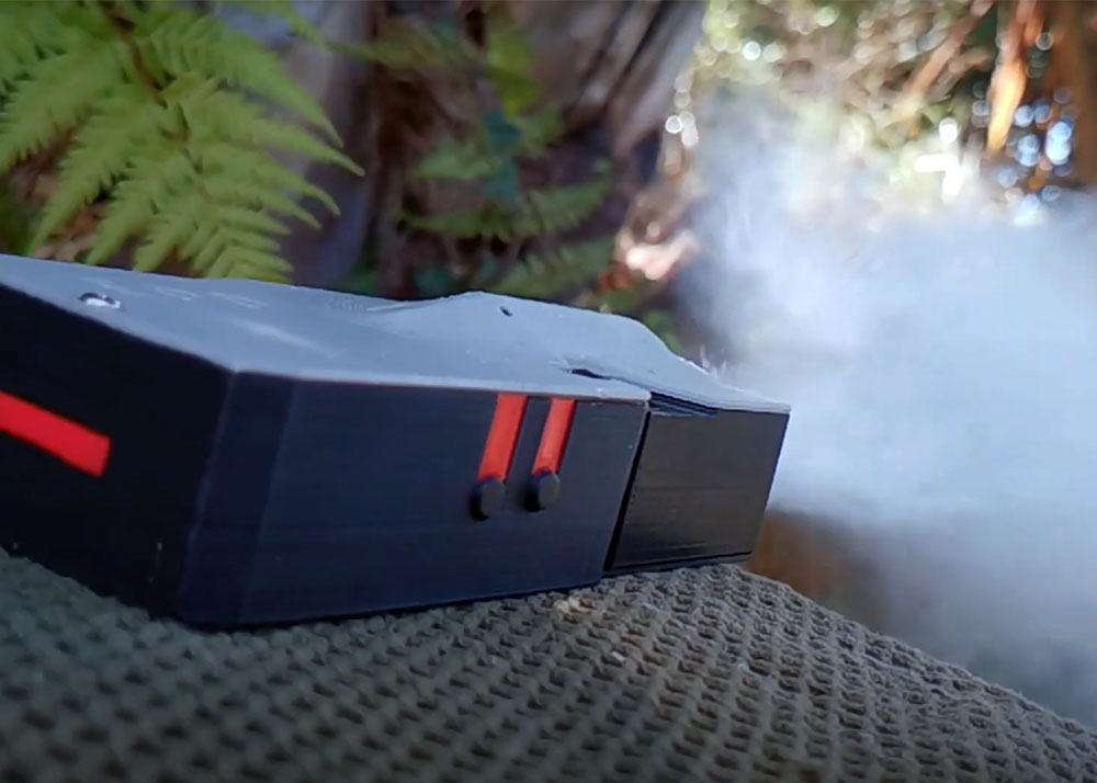 Jiggaladd 3D-Printable IR Laser Trip Mine For Airsoft Use