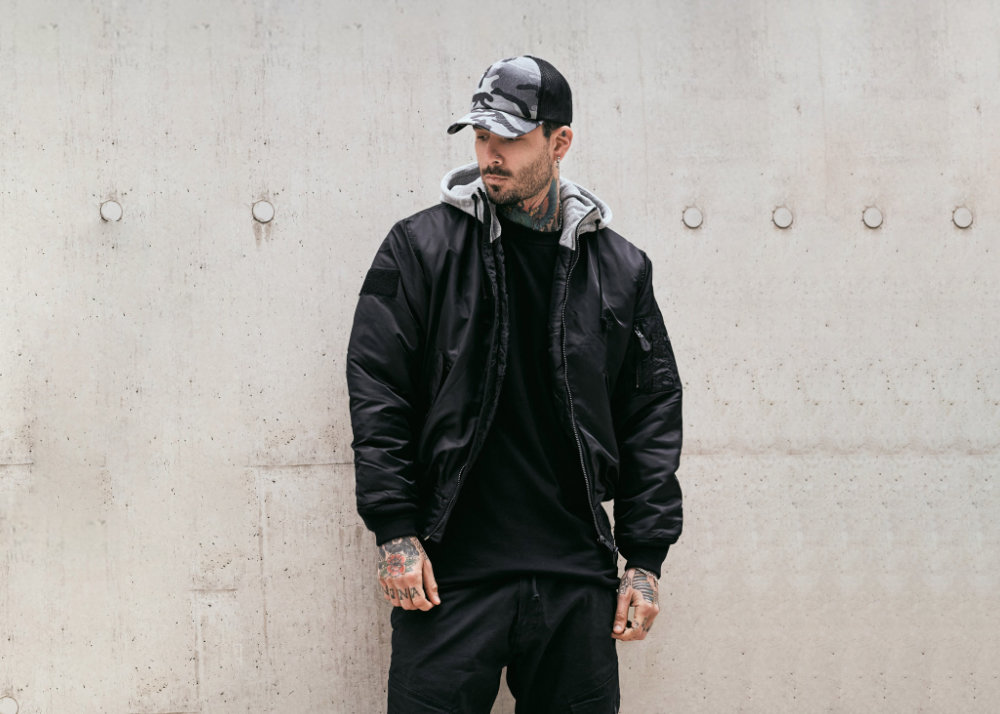 Military 1st: Brandit MA1 Sweat Hooded Jacket