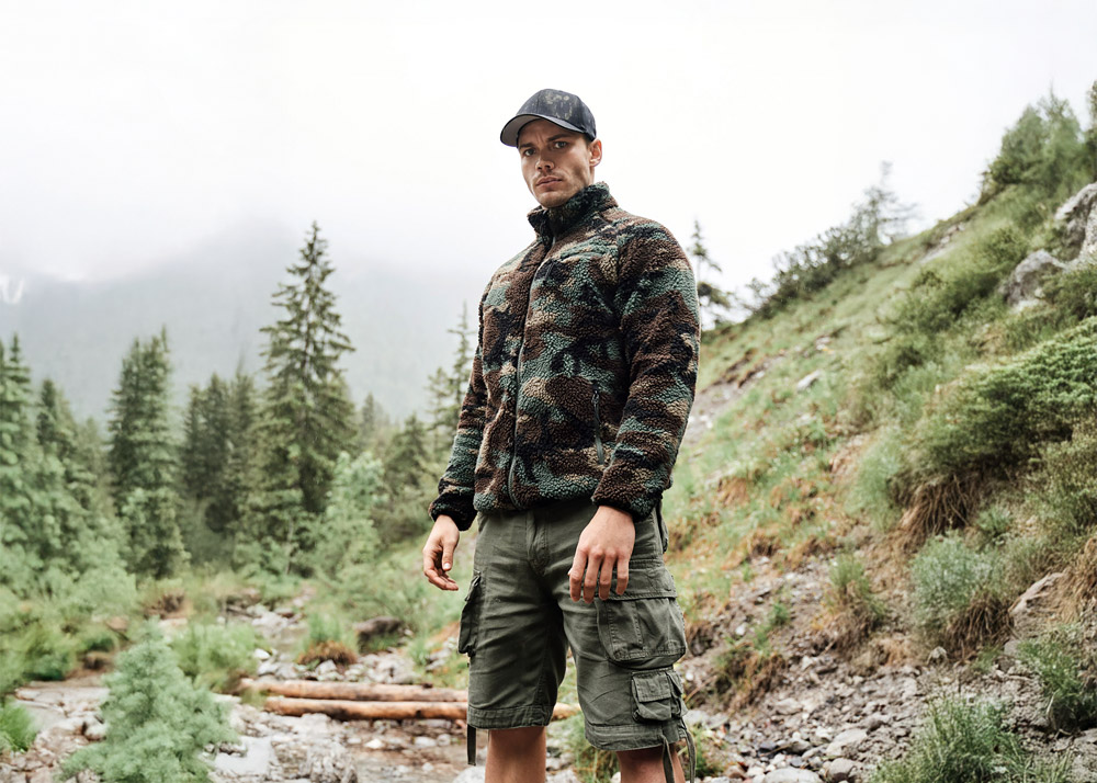 Military 1st Brandit Teddyfleece Jacket