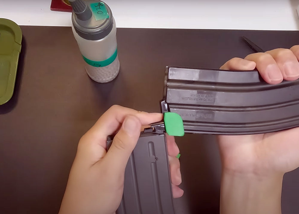 Shinzaki Airsoft Blue Gadget Exloader For Tokyo Marui BB Loader XL