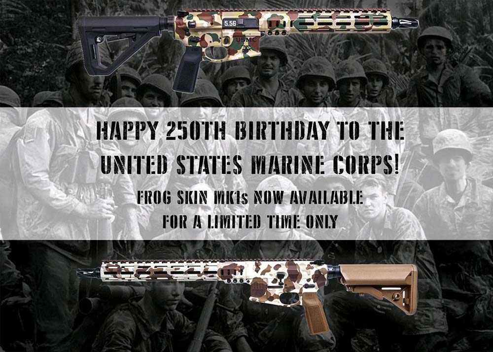 SOLGW MK1 Limited Edition Frog Skin Camo Rifles