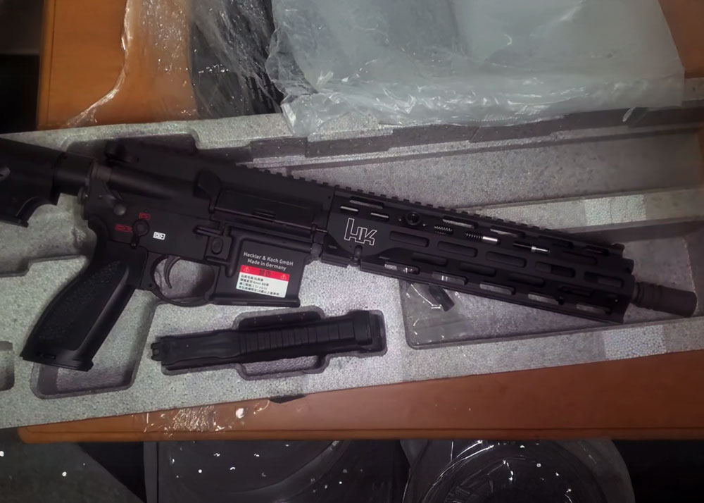 Tactical Ashi Garami T.V. GHK/Umarex HK416A5 GBBR Deluxe Version Unboxing