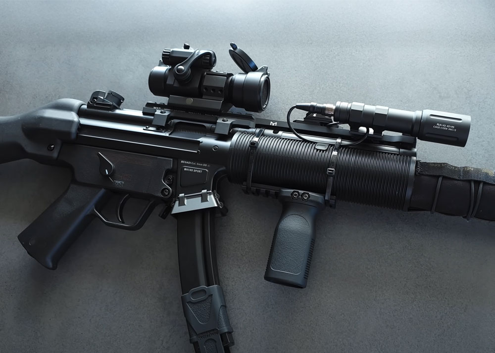 //値下可//WESTERN ARMS SUPER INGRAM WA M11 WA] スーパー・イングラムM11 ガスブローバックサブマシンガン フル