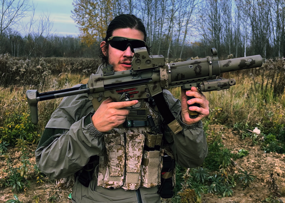 Cannon Flannel WE Airsoft MP5SD GBBR Review
