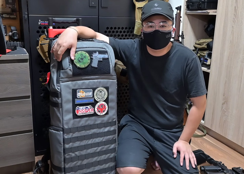 C.X. Airsoft: 41PX Rapidfire GunBag 90 "ARMORYTH" Rifle Bag