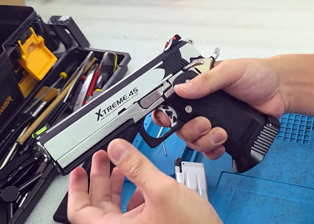 NoNe Airsoft Custom Hi-Capa 4.3 Xtreme Semi Gas Blowback Pistol