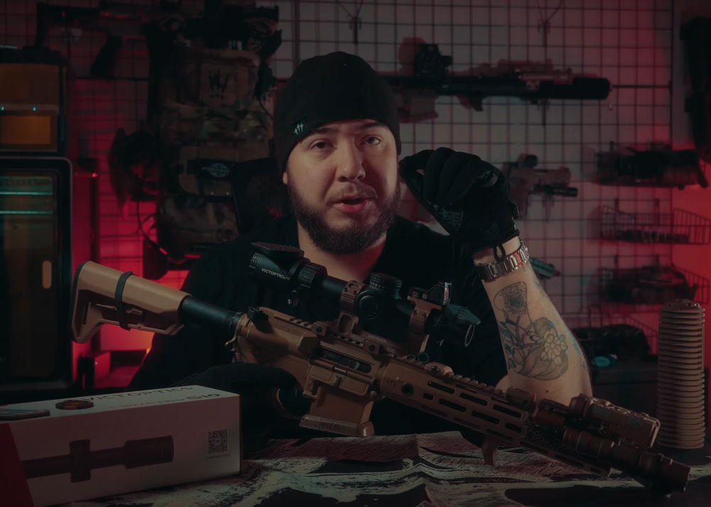 Ran-Airsoft LPVO In Airsoft & VictOptics S10