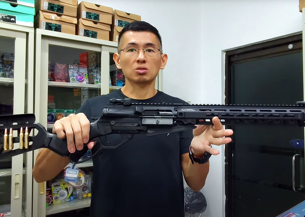 BunnyCustom Tactical Gucci KRINK M-Lok AK74U GBB | Popular Airsoft