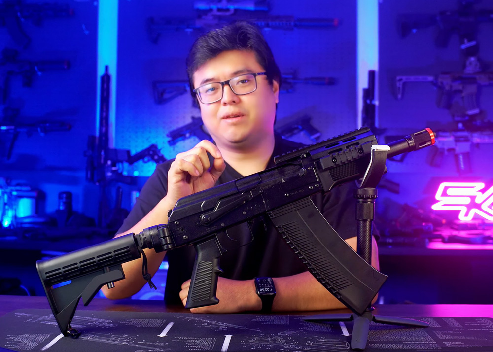 SK Airsoft On The Tokyo Marui SAIGA-12 SBS