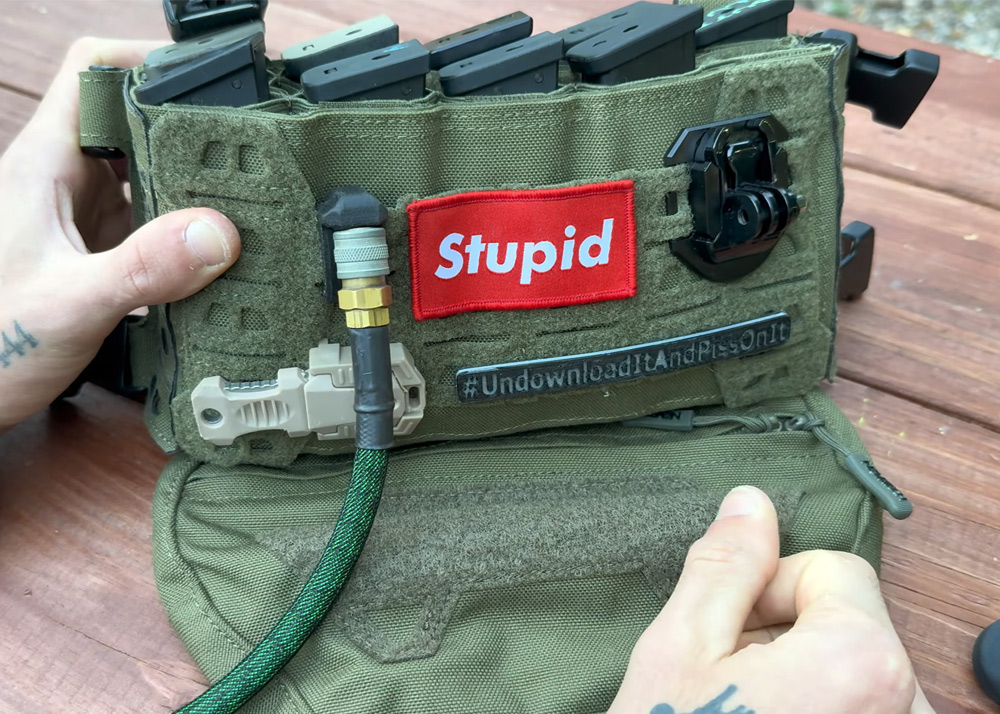 Stupid Airsoft Airsoft Industries Hose Clip Test