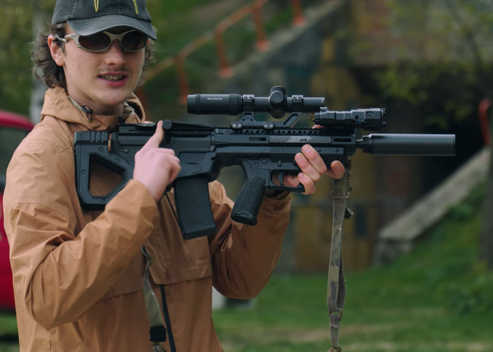 BLKFOX Genki's Custom Tokyo Marui SAIGA-12K | Popular Airsoft